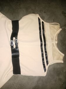 Net Design Short Dress