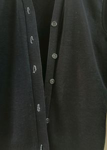 Essential Black Cardigan