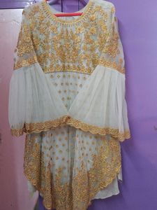 Pakistani Pastel Heavy Work Dress