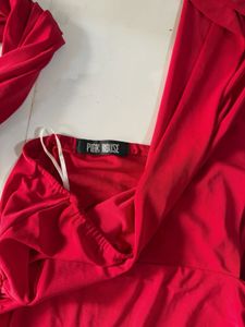 Red Beautiful Top
