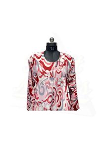 Funky Floral Tunic Top