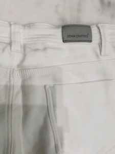 White Straight Leg Pants