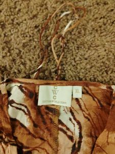 Tiger Print y2k cheetah girls inspired top