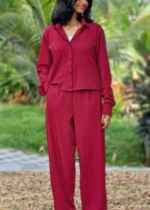 Red Co-ord Set
