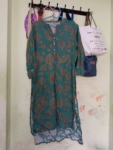 Floral Print Long Sleeve Tunic
