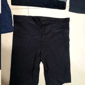 Slips, bra, biker shorts and panties