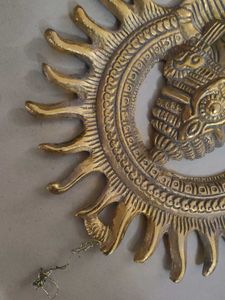 Ganesh Ji Metal Showpiece/ Wall Hanging