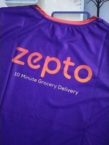 Zepto Delivery Purple T-Shirt