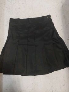 Black Pleated Skirt