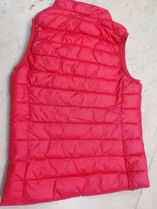 MODE Red Tape Sleeveless Puffed Jacket For Girls