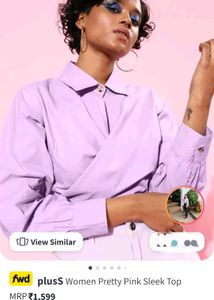 PlusS Pure Cotton Women Pretty Sleek Top