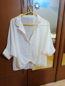 White kaftan top