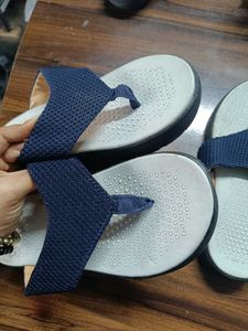 Men&#39;s Da Ego Italy Navy Blue Flip Flops