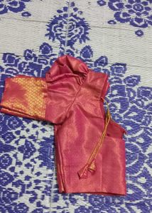 Saree with stitched blouse