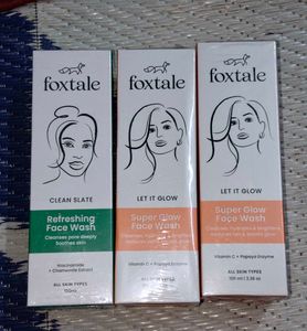 Foxtale Face Wash Set