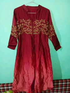 Long Kurti Heavy Embroidery 🪡
