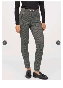 H&M Houndstooth Skinny Pants
