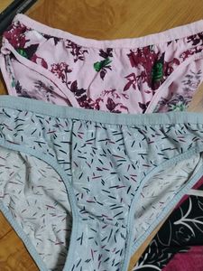 Floral Print Panties - 2 Pack