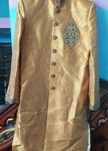 Sherwani  With Shoes Only One Time Wear
