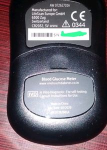 OneTouch Select Plus Simple Blood Glucose Monitor.