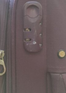 American Tourister Purple Medium Trolley Suitcase