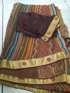 Sadi With Blouse,Saree
