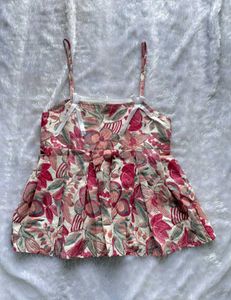 Floral Print Cami Top
