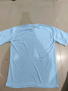 California West Coast Light Blue Oversized  Tee