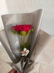 crochet flower bouquet