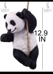 Polyresin Animal Figurin on Swing Statue