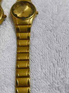 Gold Tone Watch Set of two