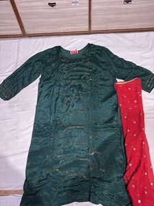 suit with handwork
