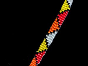 Hand Made Classic multicolour Wide Bead Bracelet