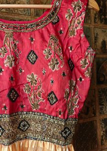 NEW Embroidered Pink NAIRA LARGE SIZE
