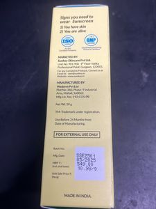 Great Sunscreen  Spf 50 Packed
