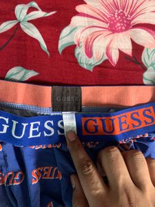 7000 ruppes Orignal unsed Guess Boxer Briefs cost