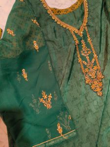 Silk Party Wear Suit