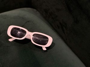 Pink Retro Sunglasses