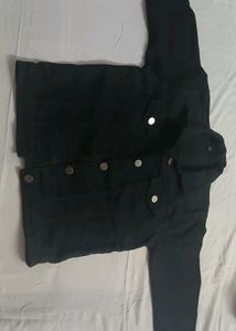 A black jacket ( With  Free Perfume )