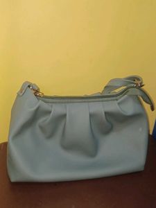 Sea Green Ruched Shoulder Bag🎀