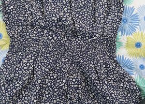FIT &amp; FLARE BLUE DRESS