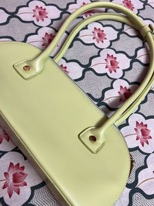 SHEIN BIZwear PU Bag Double Handle Zipper
