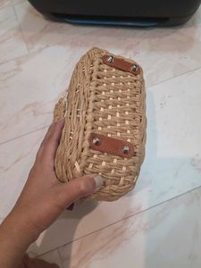 Chic Woven Clutch