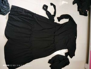 Abaya Dupatta Niqub And Belt Combo