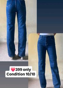 Straight Fit Denim
