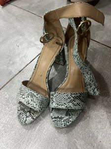 Snakeskin Heels