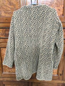 Animal Print Cardigan