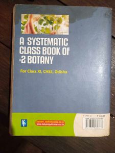 Class XI Botany Textbook