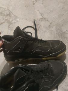 Black High Top Shoes