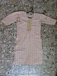 Elegant Embroidered Kurta